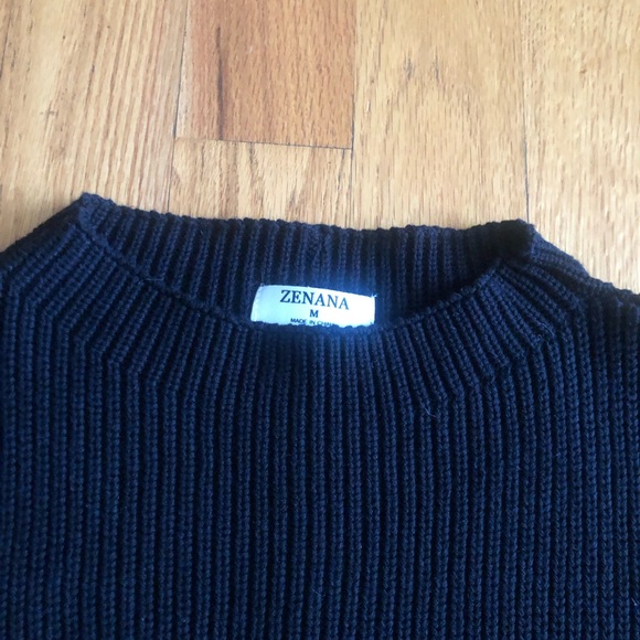 Senana black mock neck sweater - Picture 5 of 5